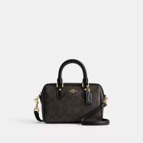 Mini sac bandoulière Rowan en Signature Canvas
