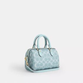 Mini sac bandoulière Rowan en Signature Canvas