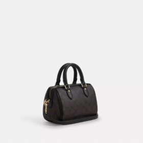 Mini sac bandoulière Rowan en Signature Canvas