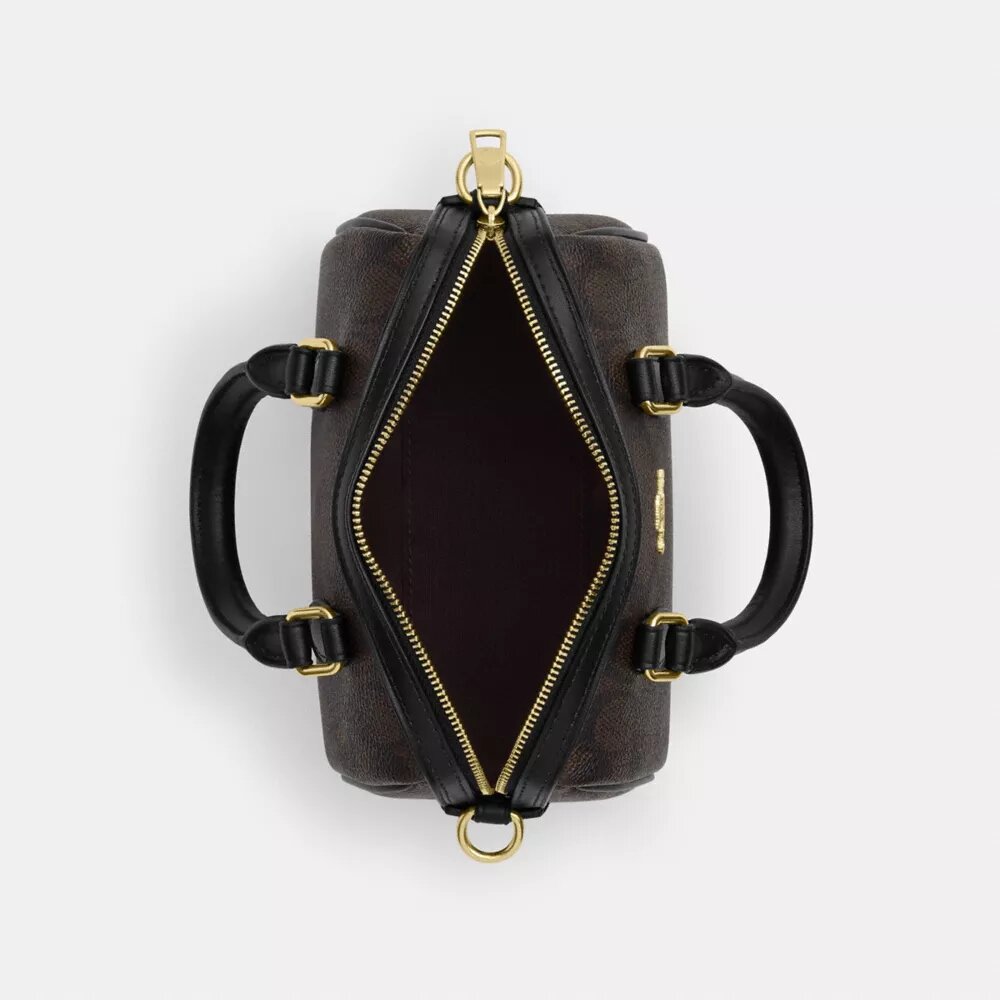 Mini sac bandoulière Rowan en Signature Canvas