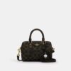 Mini sac bandoulière Rowan en Signature Canvas avec Charms