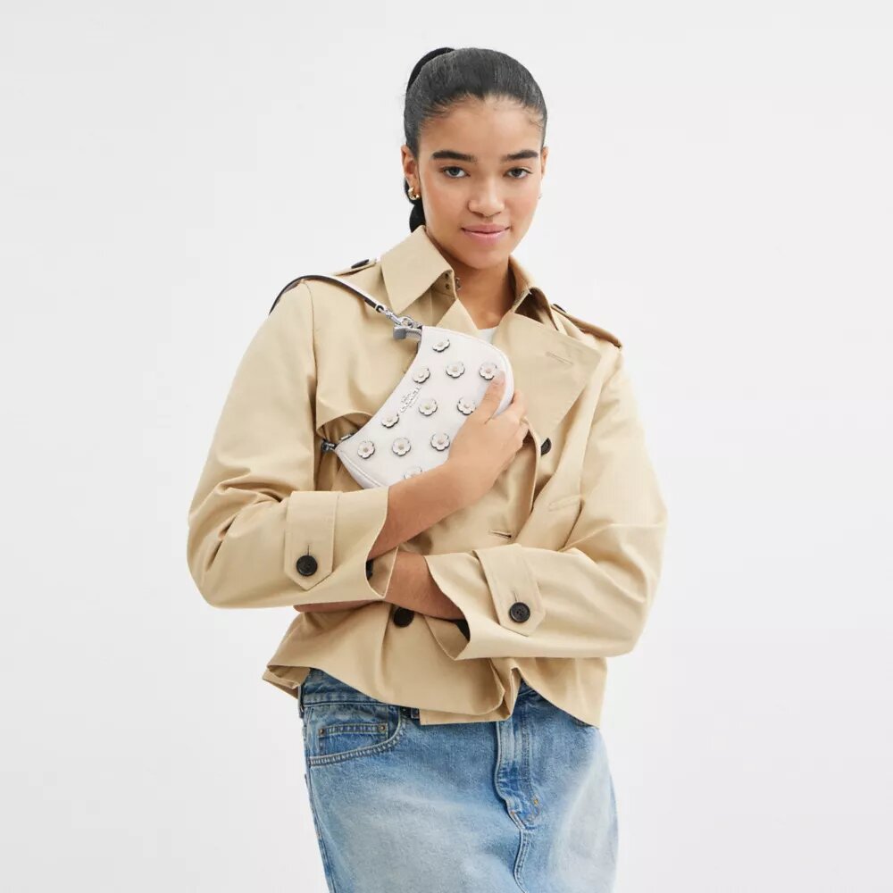 Mini sac à bandoulière Teri avec application florale