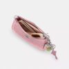 Mini sac bandoulière Teri en cuir emblématique avec breloque en forme de cœur