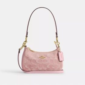 Mini sac à bandoulière Teri en denim emblématique