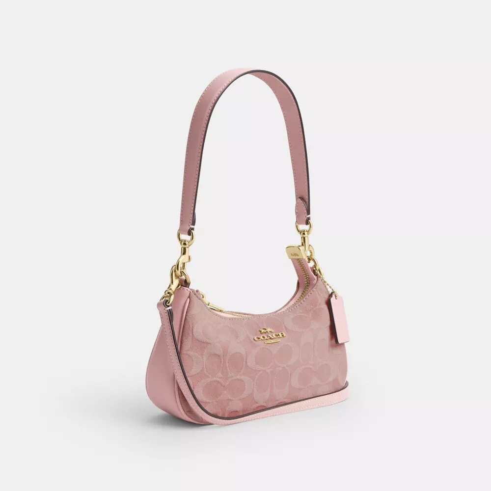 Mini sac à bandoulière Teri en denim emblématique