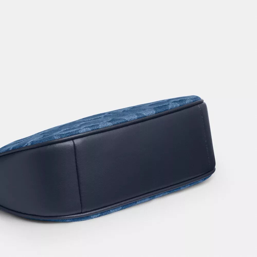 Mini sac à bandoulière Teri en denim emblématique