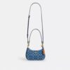 Mini sac à bandoulière Teri en denim emblématique