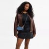 Mini sac à bandoulière Teri en denim emblématique