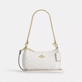 Mini sac bandoulière Teri en Signature Canvas
