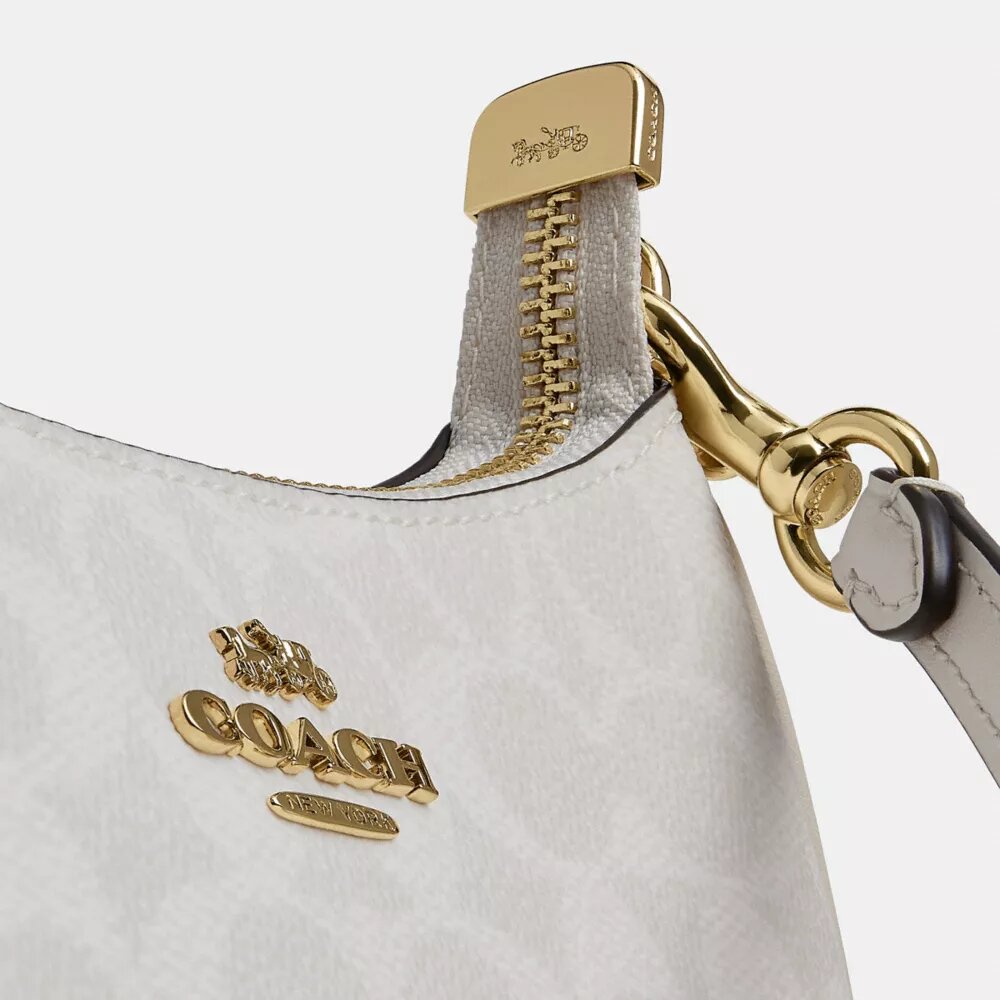 Mini sac bandoulière Teri en Signature Canvas