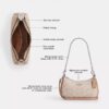 Mini sac bandoulière Teri en Signature Canvas