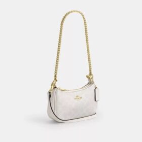 Mini sac bandoulière Teri en Signature Canvas