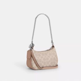 Mini sac bandoulière Teri en Signature Canvas