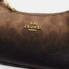 Mini sac à bandoulière Teri en Signature Canvas ombrée