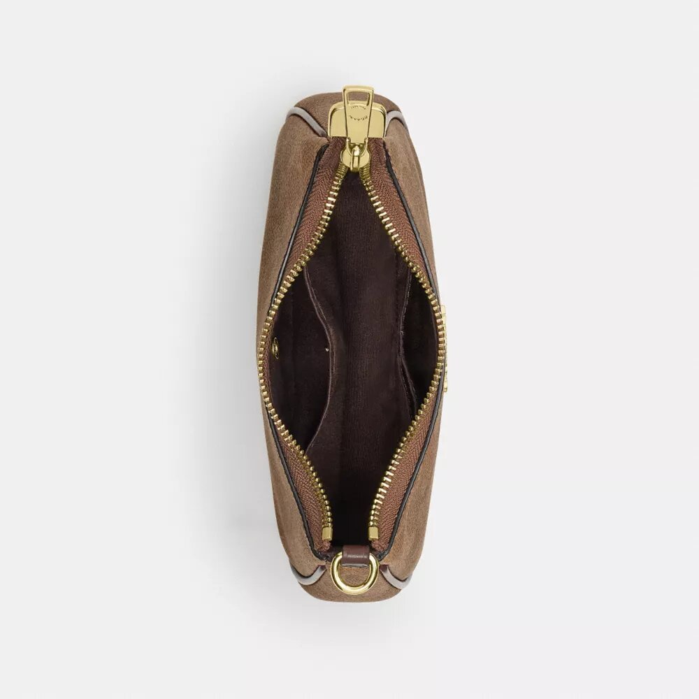 Mini sac à bandoulière Teri en Signature Canvas ombrée