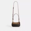 Mini sac à bandoulière Teri en Signature Canvas ombrée