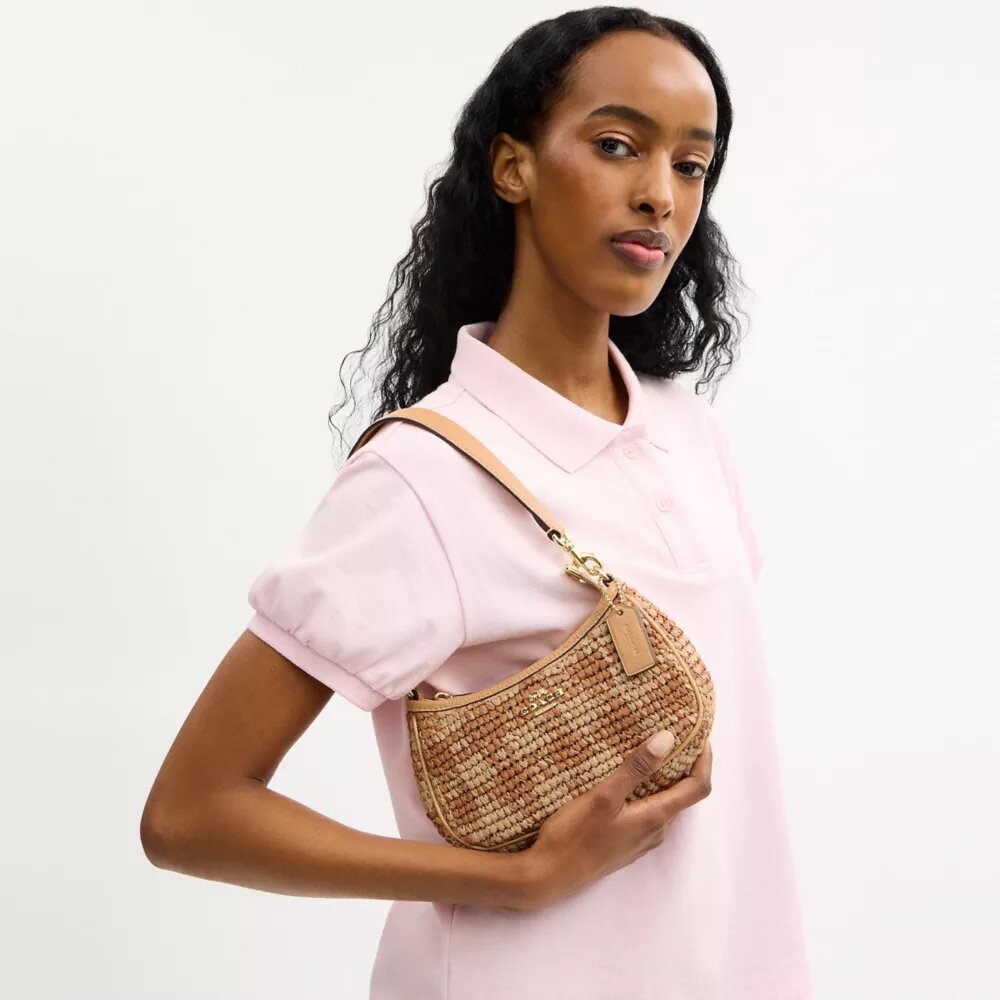 Mini sac à bandoulière Teri à imprimé vichy