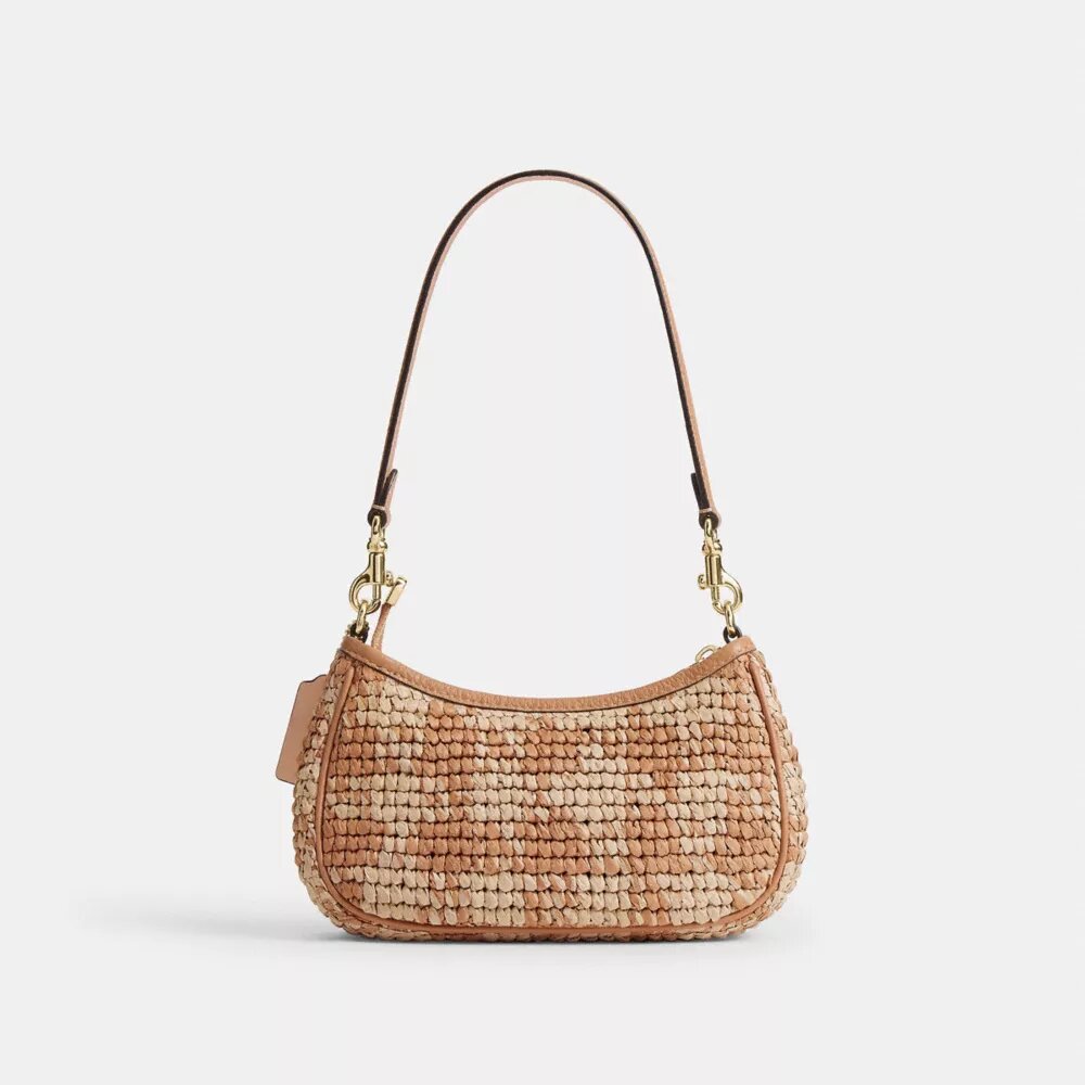 Mini sac à bandoulière Teri à imprimé vichy