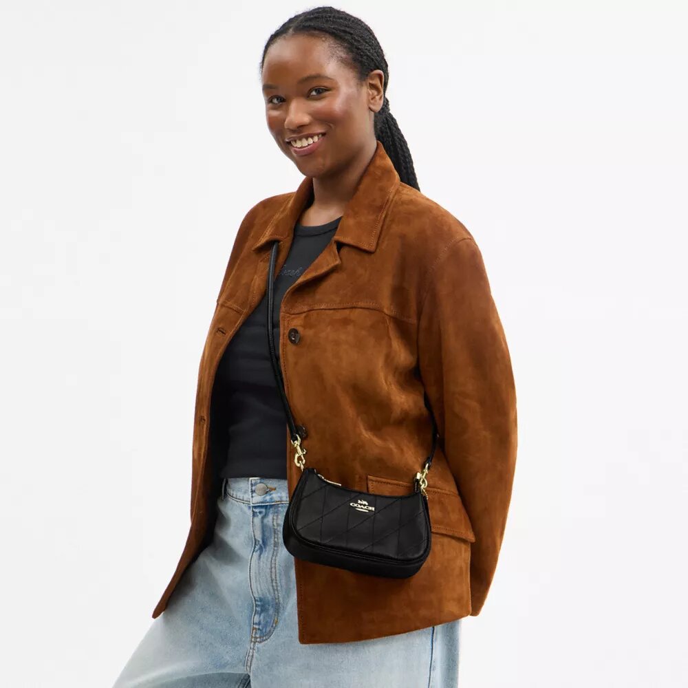 Mini sac bandoulière Teri matelassé