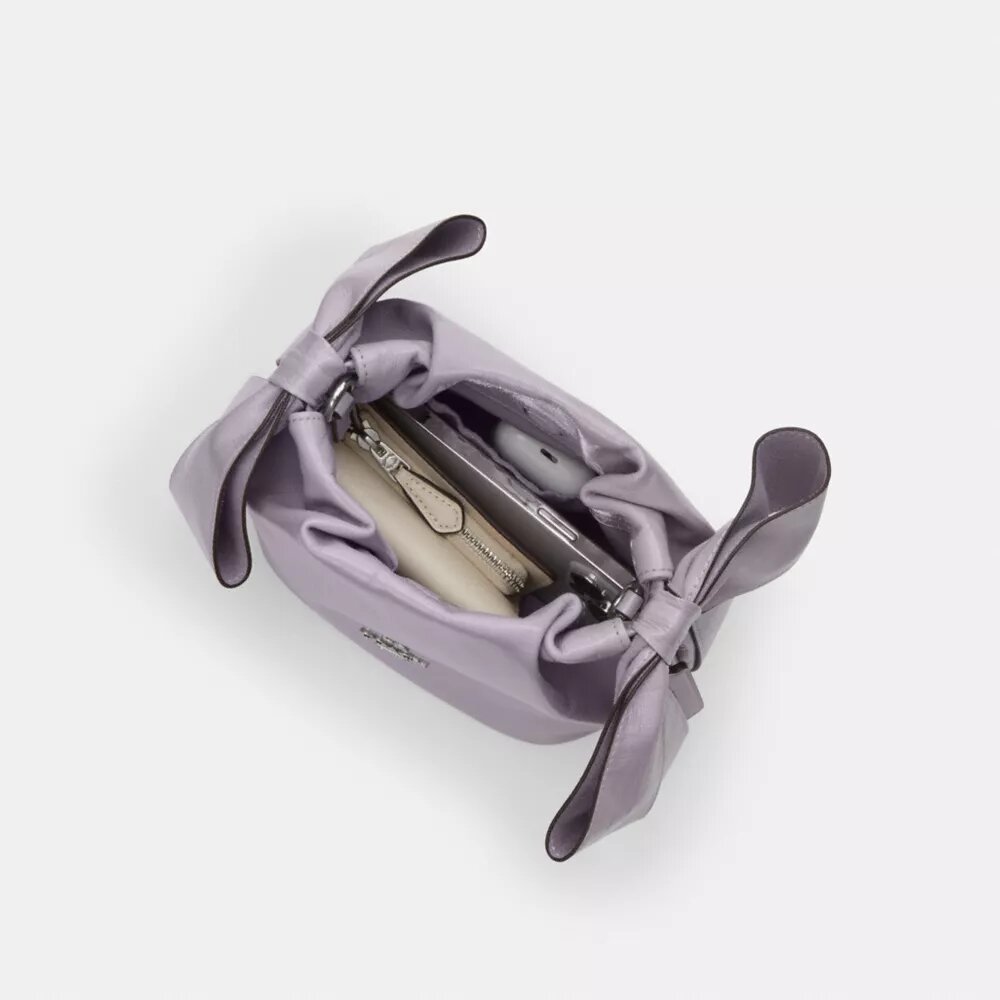 Mini-sac à cordon Faye avec nœuds