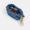 Mini-sac à cordon Faye en denim Signature