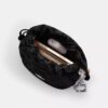Mini-sac à cordon Faye en denim Signature