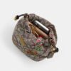 Mini-sac à cordon Faye en jacquard emblématique avec broderie florale