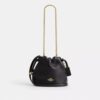 Mini-sac Faye à cordon de serrage et matelassage
