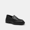 Mocassins en cuir emblématique