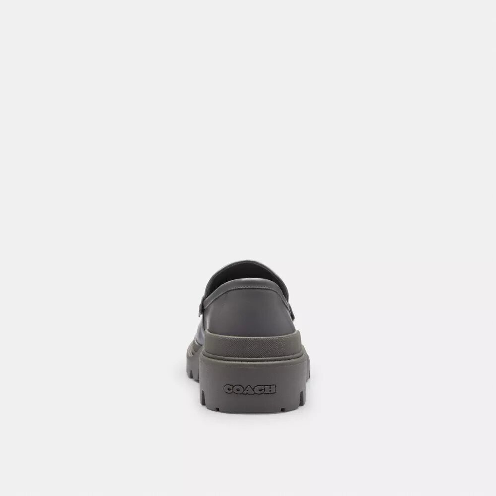 Mocassins à motif signature