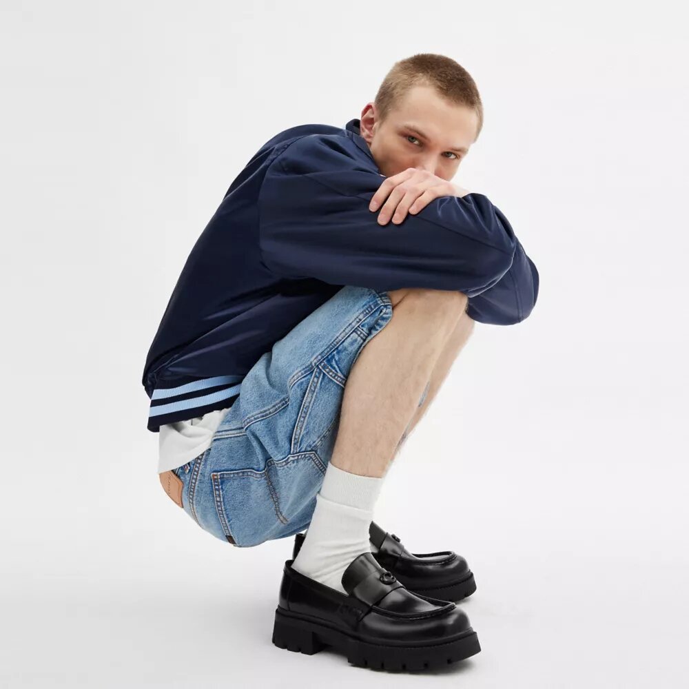 Mocassins à plateforme