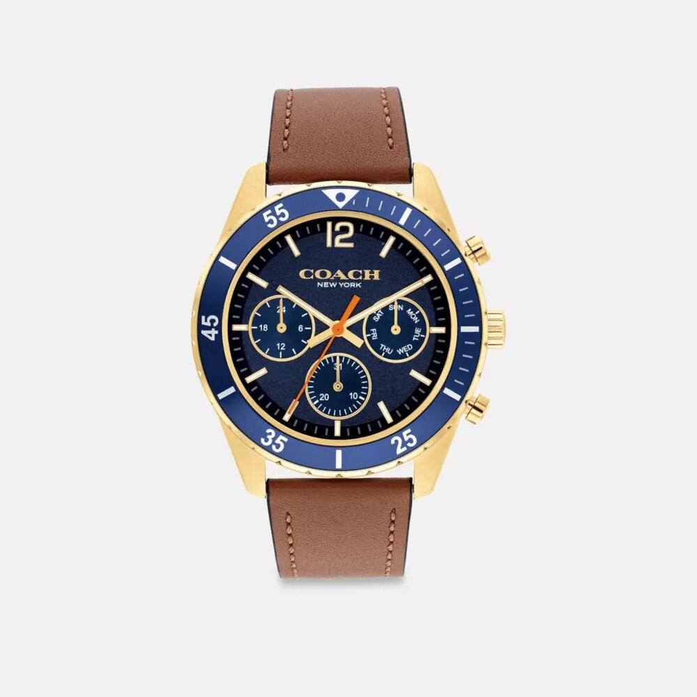 Montre chronographe Cole, 44 mm