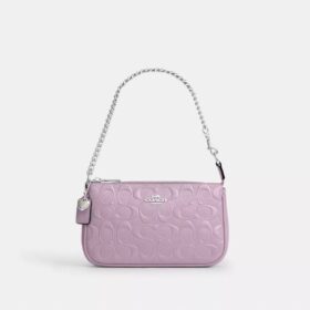 Nolita 19 en cuir signature avec breloque en forme de cœur