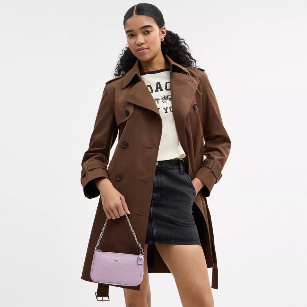 Nolita 19 en cuir signature avec breloque en forme de cœur