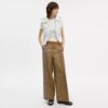 Pantalon ajusté à carreaux assortis