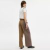 Pantalon ajusté à carreaux assortis