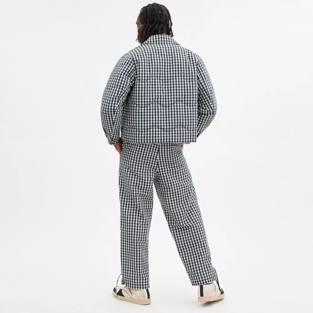 Pantalon à carreaux « Loop » de Coachtopia