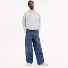 Pantalon de charpentier en denim signature, en Coton biologique