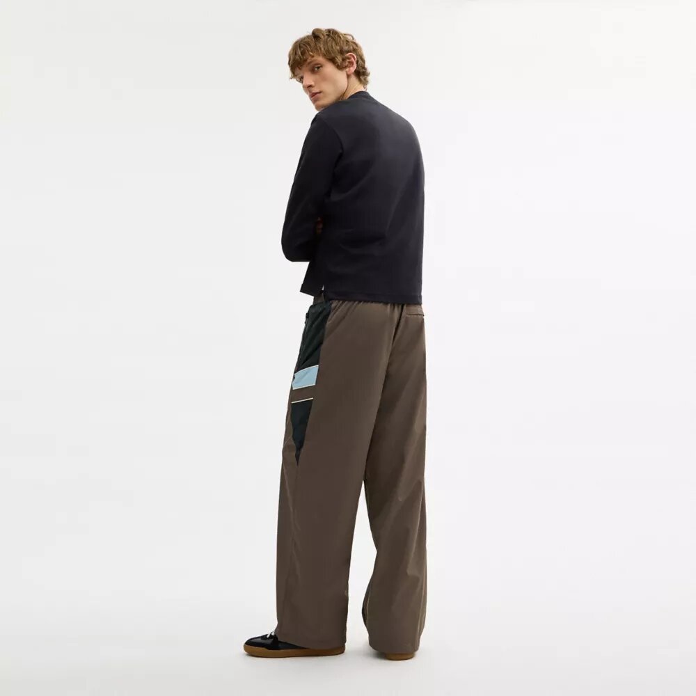 Pantalon de survêtement à coupe droite en Polyester recyclé