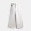 Pantalon en denim ample en coton biologique