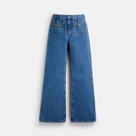 Pantalon en denim « Sculpted C » en coton biologique