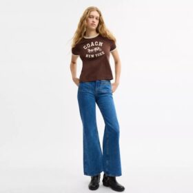 Pantalon en denim « Sculpted C » en coton biologique