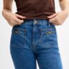 Pantalon en denim « Sculpted C » en coton biologique