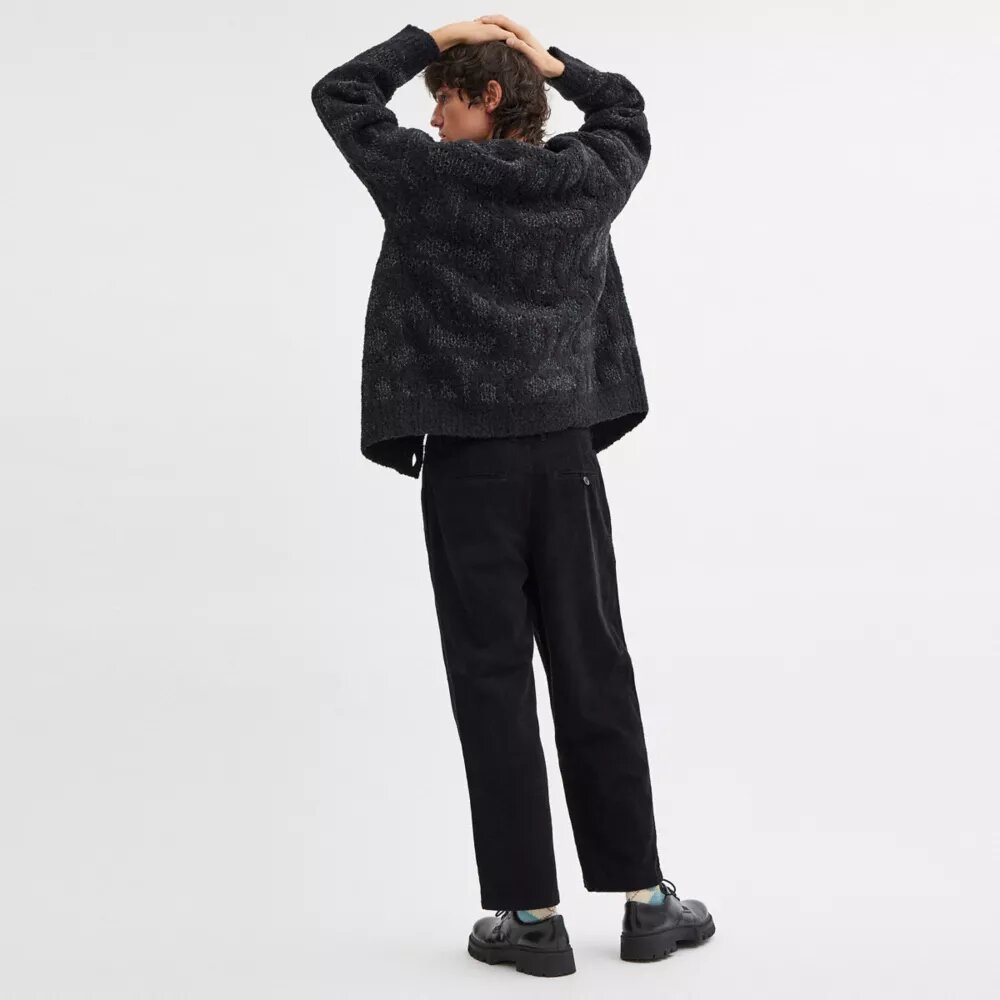 Pantalon en velours côtelé