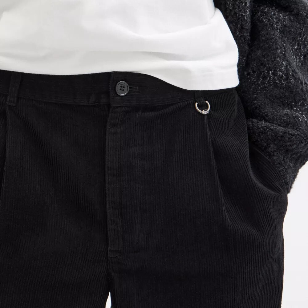 Pantalon en velours côtelé