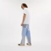 Pantalon à rayures en patchwork