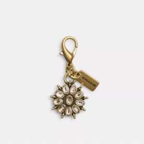 Pendentif fleur en cristal à personnaliser