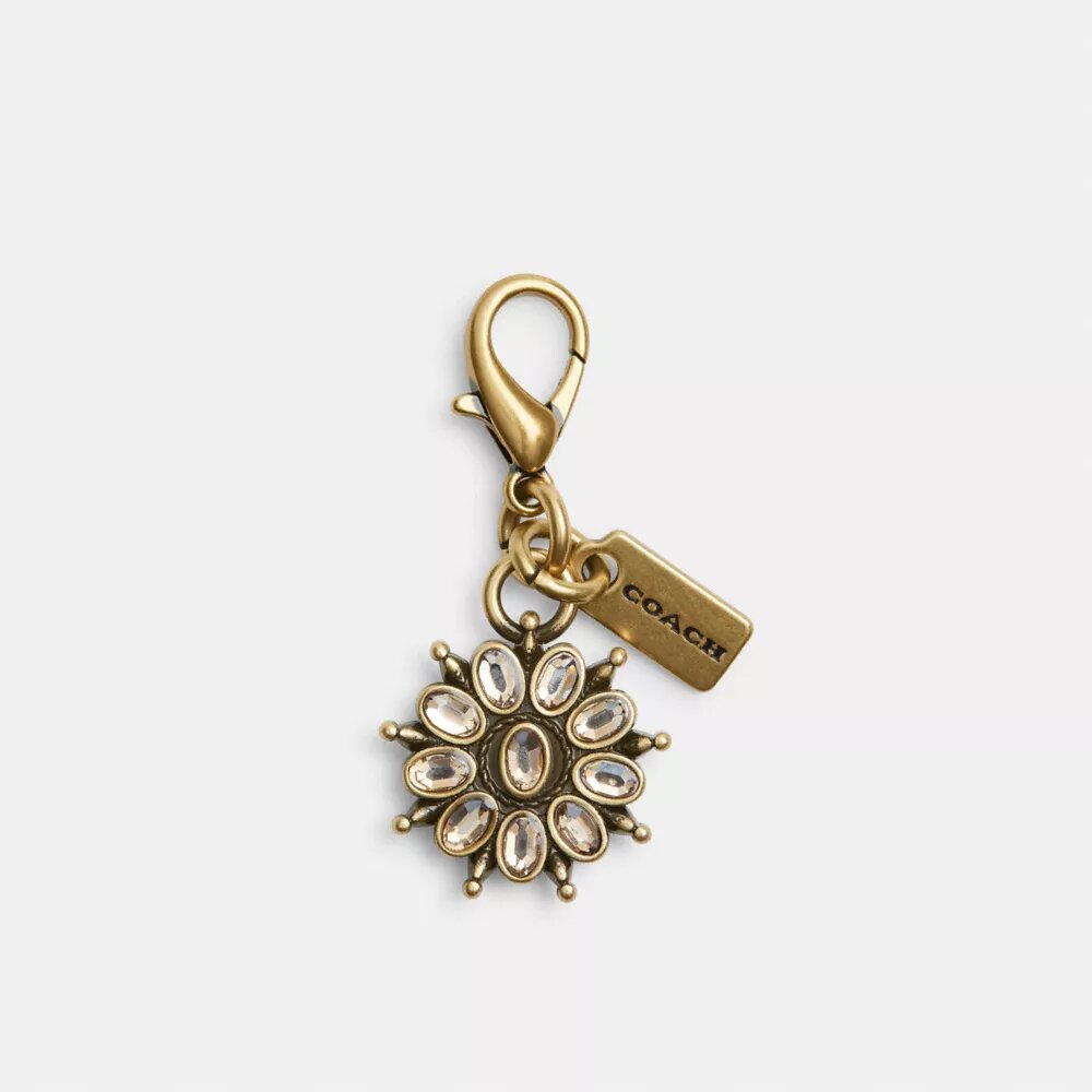 Pendentif fleur en cristal à personnaliser