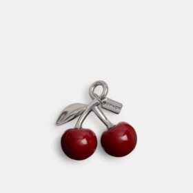 Petit charm « chaussure cerise »