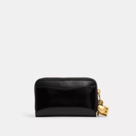 Petit portefeuille zippé Essential avec Charms